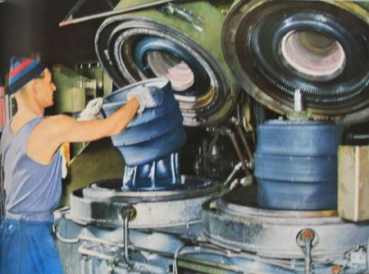 Continental "Gestern und heute" 1958 Factoryhistory Advertisingbook  (9194)